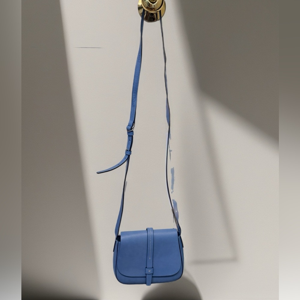 Chic Sky Blue Crossbody Bag